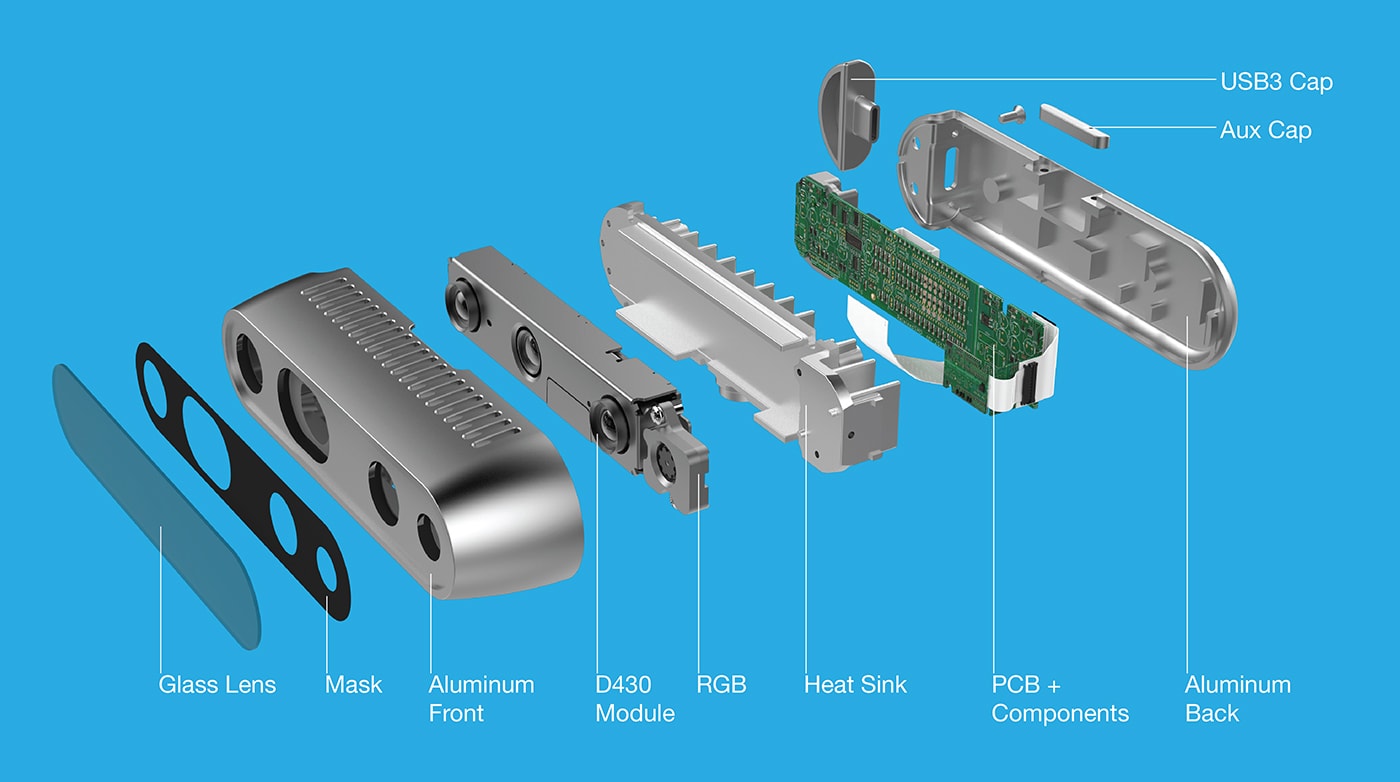 Intel Realsense 深度攝影機D435i (多了IMU) – 良棋科技(Z 機研)